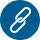 Blue link icon